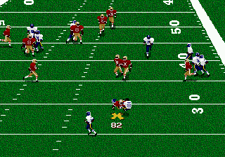 Madden NFL 96 (USA, Europe) In game screenshot